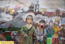              В эти дни в Детской школе искусств оформлена выставка «Война. Осажденный город»