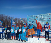 На трассах «Синегорья» прошли состязания лыжников-ветеранов
