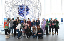 Молодежь мира посетила стенд Приморья на выставке «Россия»