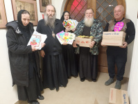 Пасхальные подарки подготовили бойцам специальной военной операции представители Арсеньевской епархии