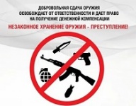 Антитеррористическая комиссия Арсеньевского городского округа информирует о предусмотренном вознаграждении гражданам, добровольно сдавшим незаконно хранящееся у них оружие
