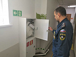 Состояние систем пожарной безопасности оценили в Центральной городской библиотеке