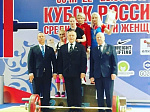 Арсеньевская спортсменка Светлана Гаджиева завоевала 3 место на Кубке России по тяжёлой атлетике среди мужчин и женщин 2003 г.р. и старше