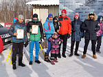 Лыжники разных возрастов приняли участие в "Рождественской гонке"