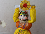 В ДК «Прогресс» оформлена выставка масленичных кукол 