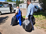 Сегодня, 7 сентября, очередной автобус с гуманитарной помощью выехал из Арсеньева в Спасск-Дальний
