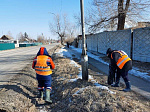 Сотрудники МБУ "Спецслужба г. Арсеньева" продолжают наводить порядок на улицах города