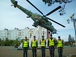 В дни празднования Великой Победы отряды ДНД обеспечили охрану обелиска Славы