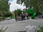 В Арсеньеве началась установка детских и спортивных площадок в рамках проекта «1000 дворов Приморья»