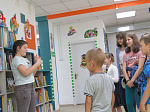 В Центральной детской библиотеке открылся летний лагерь для школьников «С книгой – свозь века» 