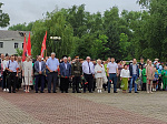 22 июня в Арсеньеве состоялась церемония возложения цветов к обелиску Славы