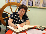 Людмила Талабаева встретилась с нахимовцами, совершившими патриотический тур по стране