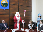Школьники города приняли участие в новогоднем приеме главы Арсеньевского городского округа А.А. Дронина