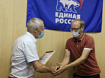 Благодарности от Олега Кожемяко вручены арсеньевским волонтерам