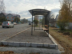 Новые остановки общественного транспорта оборудованы в Арсеньеве на улице Жуковского