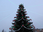 25 декабря в Арсеньеве открылась городская новогодняя елка 