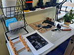 В Детской школе искусств открылась мастерская печатной графики