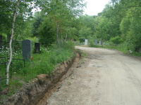 В Арсеньевском городском округе продолжаются работы по благоустройству территории городского кладбища