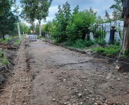 Продолжается ремонт тротуара по ул. Жуковского