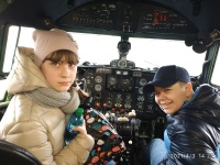 Школьники из Н.-Сысоевки посетили площадку авиамузея