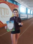 Арсеньевская легкоатлетка стала победительницей Первенства Приморского края по лёгкой атлетике среди юниоров (г.Владивосток)