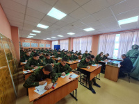   Школьники Арсеньева принимают участие в учебных сборах