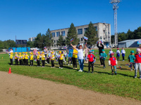 Городская детская спартакиада, посвящённая Дню города, среди дошкольных образовательных организаций прошла  на стадионе "Восток"