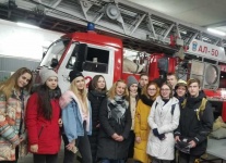Школьники Арсеньева побывали в гостях у пожарных