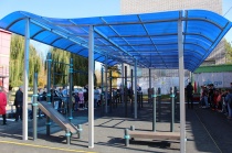 22 октября в Арсеньеве состоялось открытие нового легкоатлетического павильона возле спортивной школы «Восток»