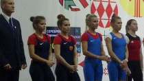 Светлана Гаджиева успешно выступила на Чемпионате России по тяжелой атлетике.