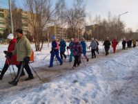 Соревнования по скандинавской ходьбе «Третьему возрасту активное долголетие»