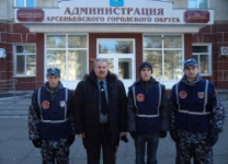 Арсеньевскую дружину пополнил новый студенческий отряд ДНД «Молодая гвардия» ДВФУ-Ф