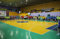 В спортивной школе «Полет» состоялось торжественное открытие краевого этапа «Президентских игр» среди школьников