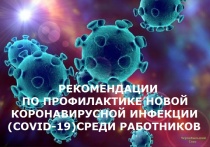 Рекомендации по профилактике новой коронавирусной инфекции среди работников от Роспотребнадзора
