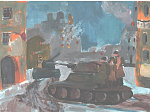 В Детской школе искусств открыта выставка работ учащихся «Победе в Великой Отечественной Войне посвящается»
