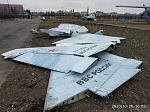 30.10.2020 г. коллекция авиамузейного центра пополнилась ещё одним экспонатом — истребителем Су-27УБ.