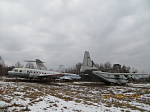 Экспонаты музея авиации
