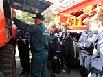 Огнеборцы города Арсеньева напомнили школьникам о пожарной безопасности