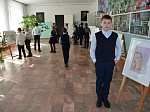 Накануне 8 марта в Детской школе искусств организована выставка работ учащихся