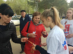 Акция «Георгиевская ленточка» проходит в Арсеньеве в праздничные дни