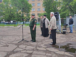 На площади военкомата  состоялся торжественный митинг «Сегодня призывник- завтра солдат»