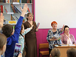 Встреча Нины Александровны Гречухиной  с читателями в библиотеке