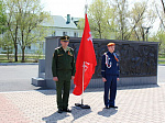 8 мая в Арсеньеве возле обелиска Славы прошла героико-патриотическая акция «Часовой у Знамени Победы»