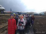 Школьники из Н.-Сысоевки посетили площадку авиамузея