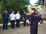 Закон и порядок обеспечили сотрудники полиции с участием народных дружин города