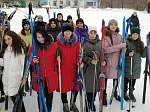 Школьники и воспитанники детских садов встали на лыжи