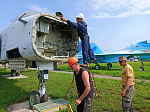 В Дальневосточном музее авиации идет реставрация нового экспоната -  Су-24