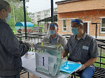 В Арсеньеве участковые избирательные комиссии организовали голосование на придомовых территориях