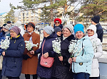 19 марта на площади Дворца культуры "Прогресс" прошло мероприятие, посвященное седьмой годовщине присоединения Крыма к России