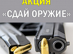 Акция «Сдай оружие» проходит в Приморском крае
